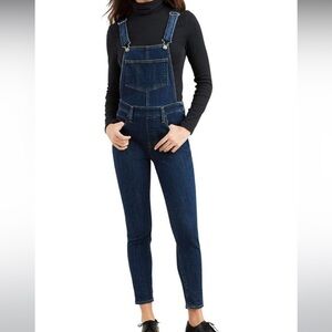 Levi’s skinny overall jeans
